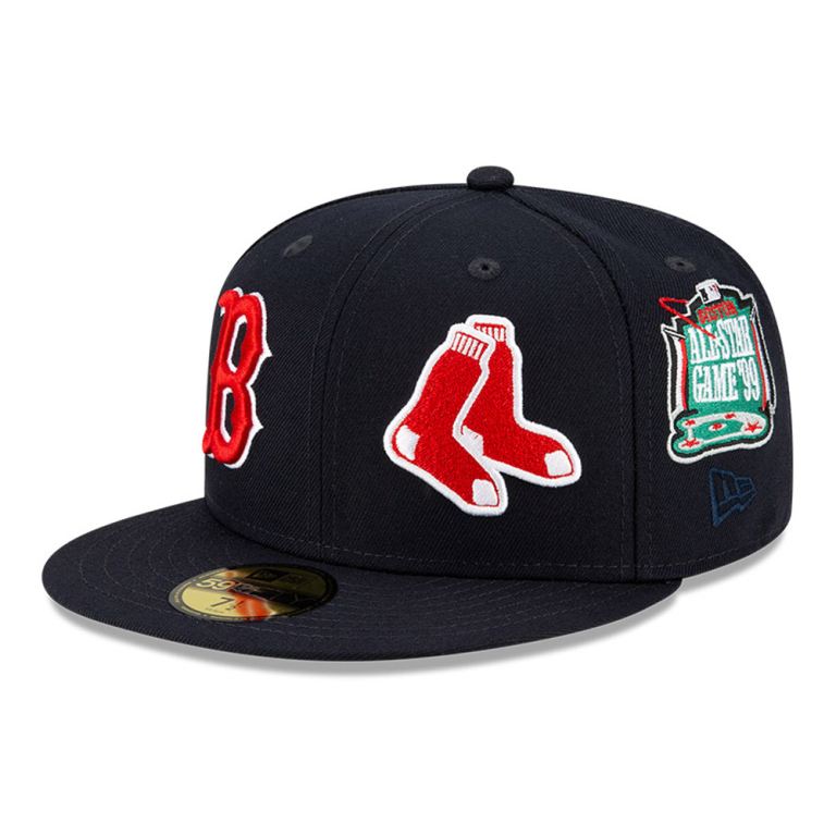 Gorras New Era Mlb Azules - Boston Sox MLB Team Pride 59FIFTY 06281IQFJ